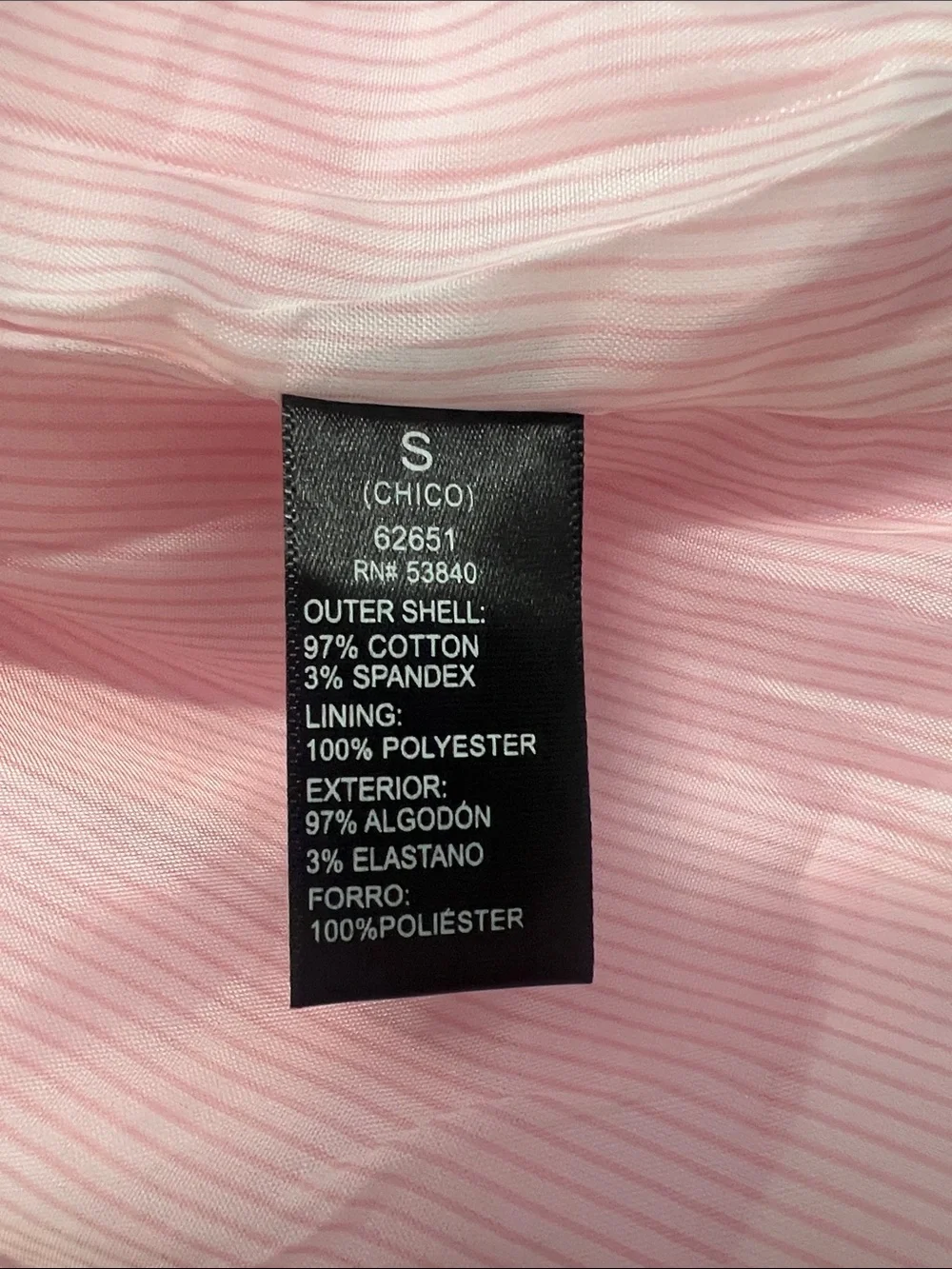 Ambiance Light Pink Tailored Blazer